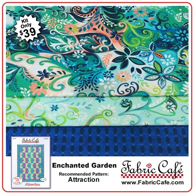 Enchanted Garden - 3 Yard Quilt Kit