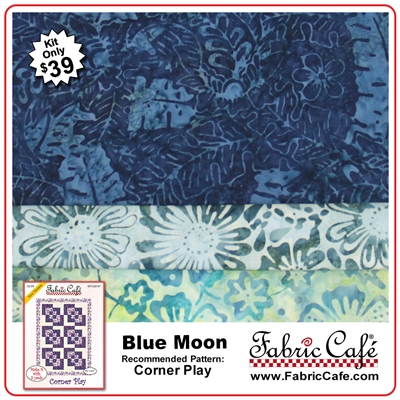Blue Moon - 3 Yard Quilt Kit