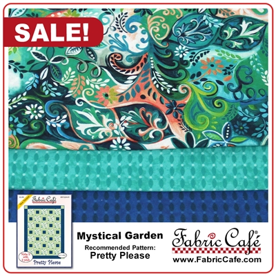 Mystical Garden - 3 Yard Quilt Kit