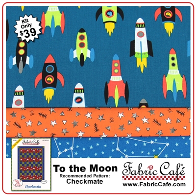 To the Moon - 3 Yard Quilt Kit