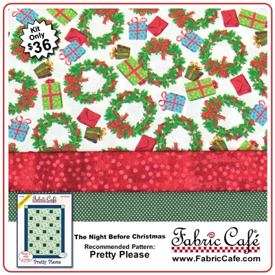 The Night Before Christmas - 3 Yard Quilt Kit