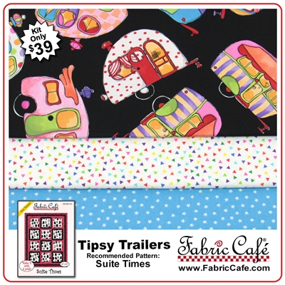 Tipsy Trailers - 3 Yard Quilt Kit