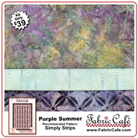 Purple Summer - 3 Yard Quilt Kit