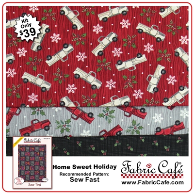 Home Sweet Holiday - 3 Yard Quilt Kit