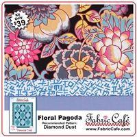 Floral Pagoda - 3 Yard Quilt Kit