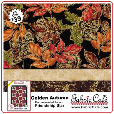 Golden Autumn - 3 Yard Quilt Kit
