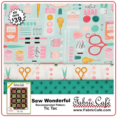 Sew Wonderful - 3 Yard Quilt Kit