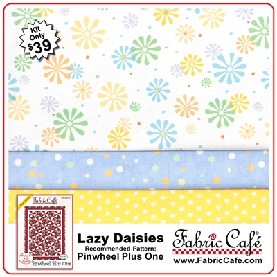 Lazy Daisies - 3 Yard Quilt Kit