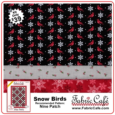 Snow Birds - 3 Yard Quilt Kit