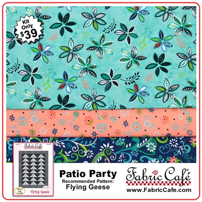 Patio Party - 3 Yard Quilt Kit