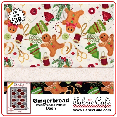 Gingerbread - 3 Yard Quilt Kit