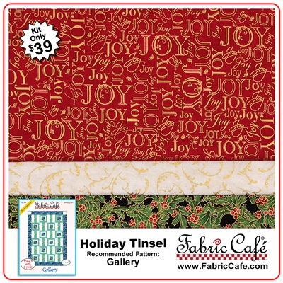 Holiday Tinsel - 3 Yard Quilt Kit