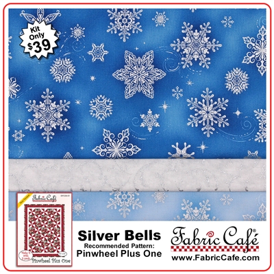 Silver Bells - 3 Yard Quilt Kit