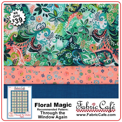 Floral Magic - 3 Yard Quilt Kit