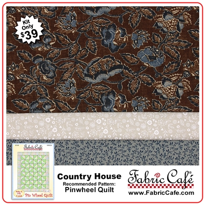Country House - 3 Yard Quilt Kit
