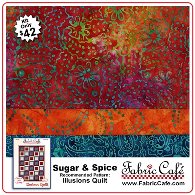 Sugar & Spice - 3 Yard Quilt Kit