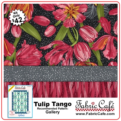 Tulip Tango - 3 Yard Quilt Kit