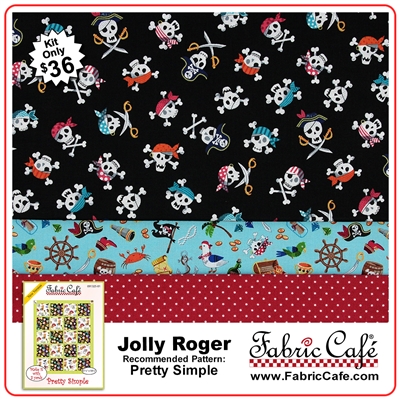 Jolly Roger - 3 Yard Quilt Kit