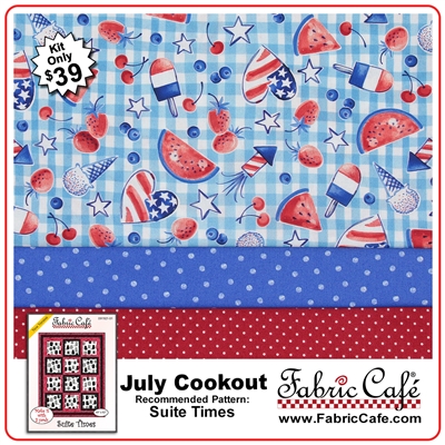 July Cookout - 3 Yard Quilt Kit