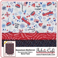 Hometown Barbecue - 3 Yard Quilt Kit