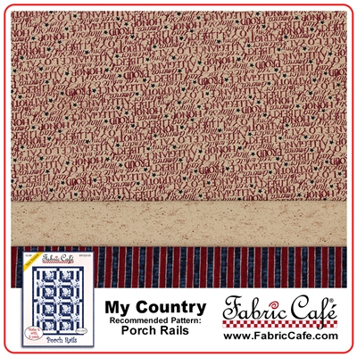 My Country - 3 Yard Quilt Kit