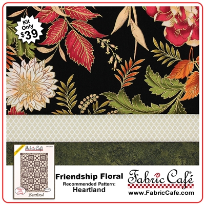 Friendship Floral - 3 Yard Quilt Kit
