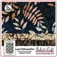 Leaf Silhouettes - 3 Yard Quilt Kit