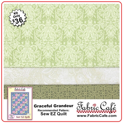 Graceful Grandeur - 3 Yard Quilt Kit