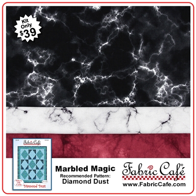 Marbled Magic - 3 Yard Quilt Kit