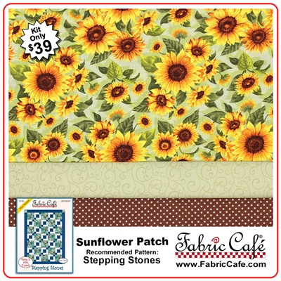 Sunflower Patch - 3 Yard Quilt Kit