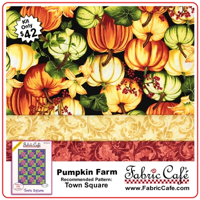 Pumpkin Farm - 3 Yard Quilt Kit