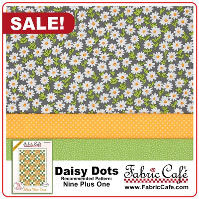 Daisy Dots - 3 Yard Quilt Kit