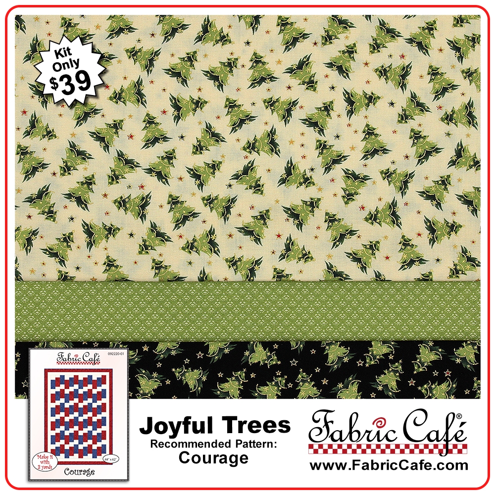 Fabric Cafe - Courage - 3 Yard Quilt Pattern - 092220-01