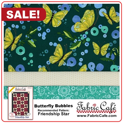 Butterfly Bubbles - 3 Yard Quilt Kit