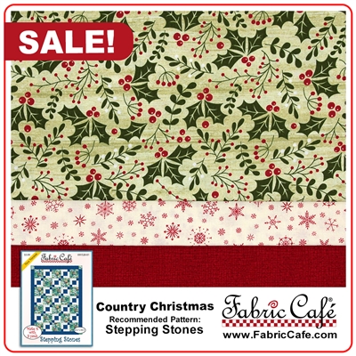 Country Christmas - 3 Yard Quilt Kit
