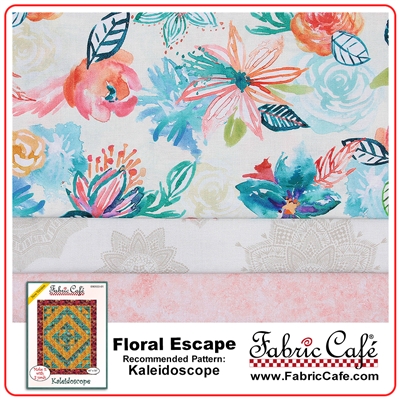 Floral Escape - 3 Yard Quilt Kit