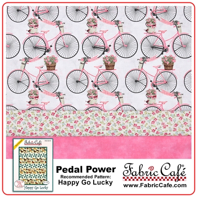 Pedal Power - 3 Yard Quilt Kit