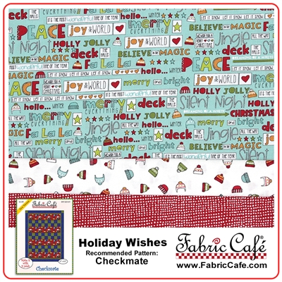 Holiday Wishes - 3 Yard Quilt Kit