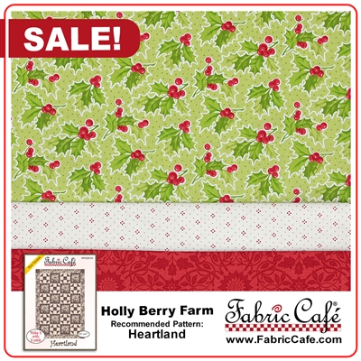 Holly Berry Farm - 3 Yard Quilt Kit