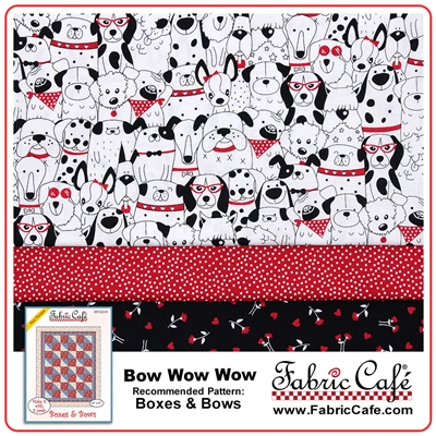 Bow Wow Wow - 3 Yard Quilt Kit