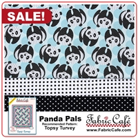 Panda Pals - 3 Yard Quilt Kit