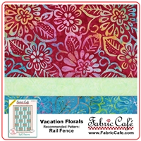 Vacation Florals - 3 Yard Quilt Kit