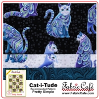 Cat-i-Tude - 3 Yard Quilt Kit