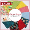 Chicken Dance - Fat Quarter Quilt Kit