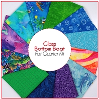 Glass Bottom Boat - Fat Quarter Quilt Kit
