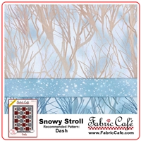 Snowy Stroll - 3 Yard Quilt Kit