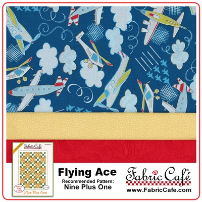 Flying Ace - 3 Yard Quilt Kit
