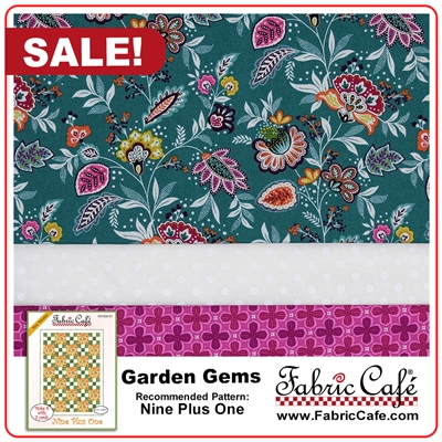 Garden Gems - 3 Yard Quilt Kit