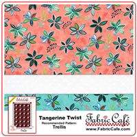Tangerine Twist - 3 Yard Quilt Kit