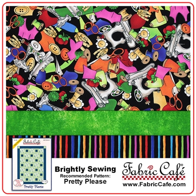 Brightly Sewing - 3 Yard Quilt Kit